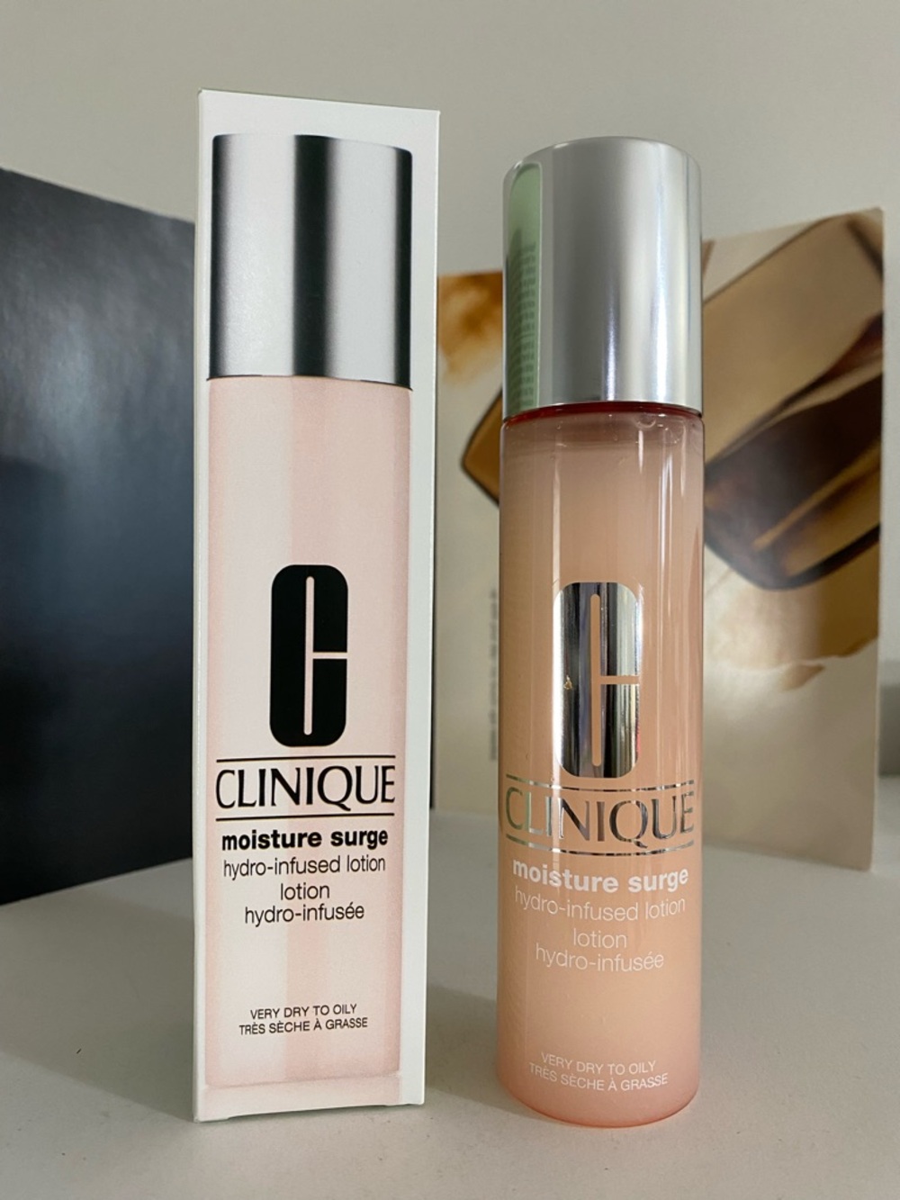 Clinique Moisture Surge Hydro-infused Lotion For Very Dry To Oily, 3.4 OZ /100ml